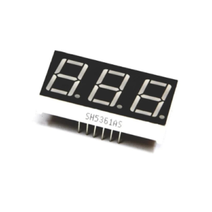 0.56 inch Red 3 Digit 7 Segment LED Display CC 12pin